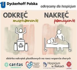 Zbiórka nakrętek "Odkręcamy dla hospicjum"